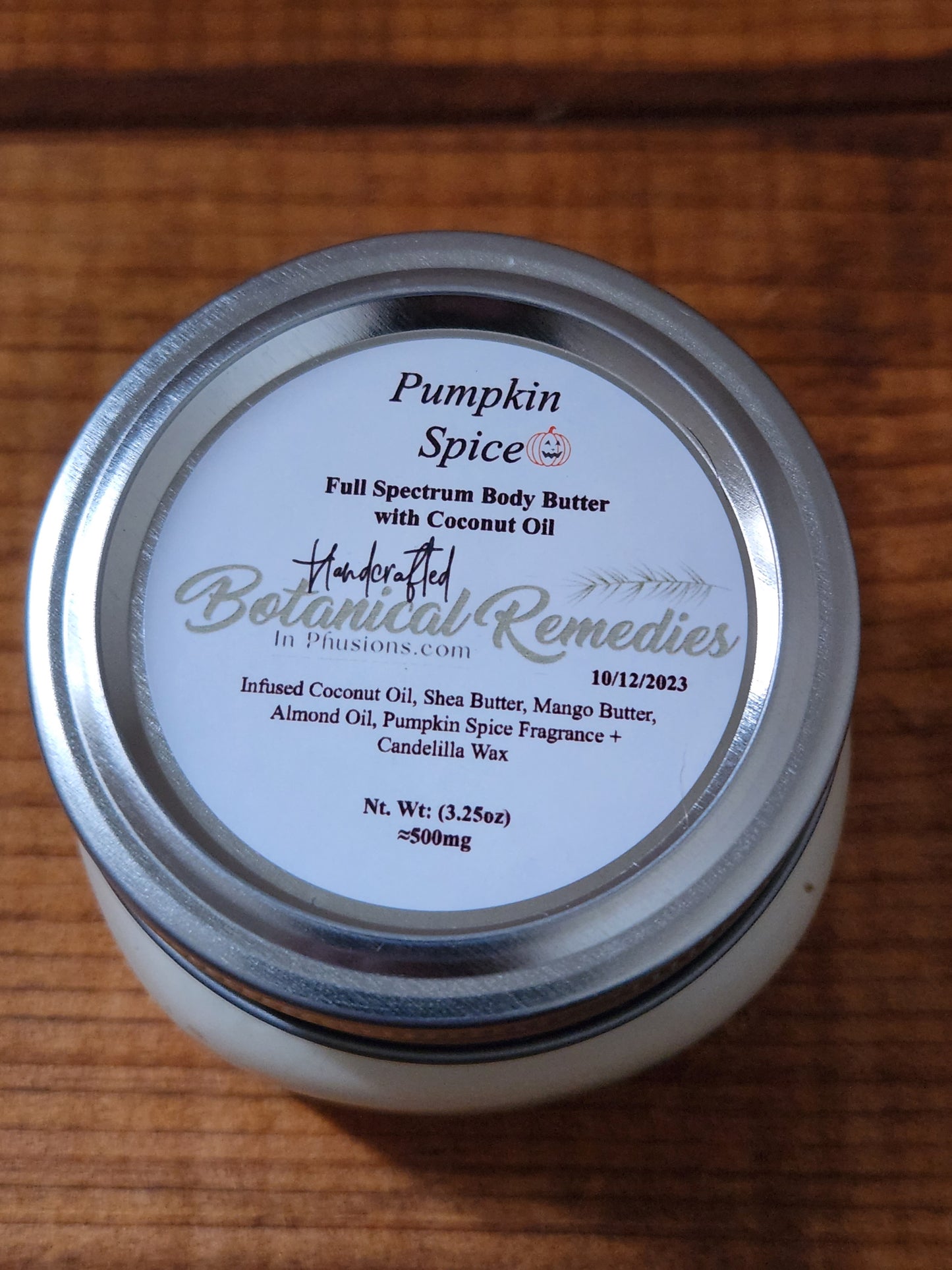 Pumpkin Spice Butter + Coconut
