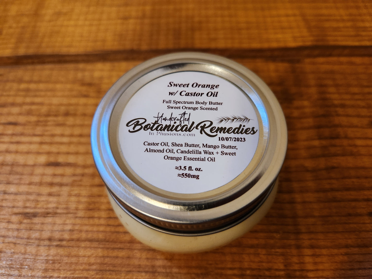 Sweet Orange (Castor Oil)
