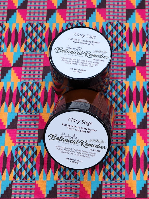 Clary Sage Butter (Coconut Oil)